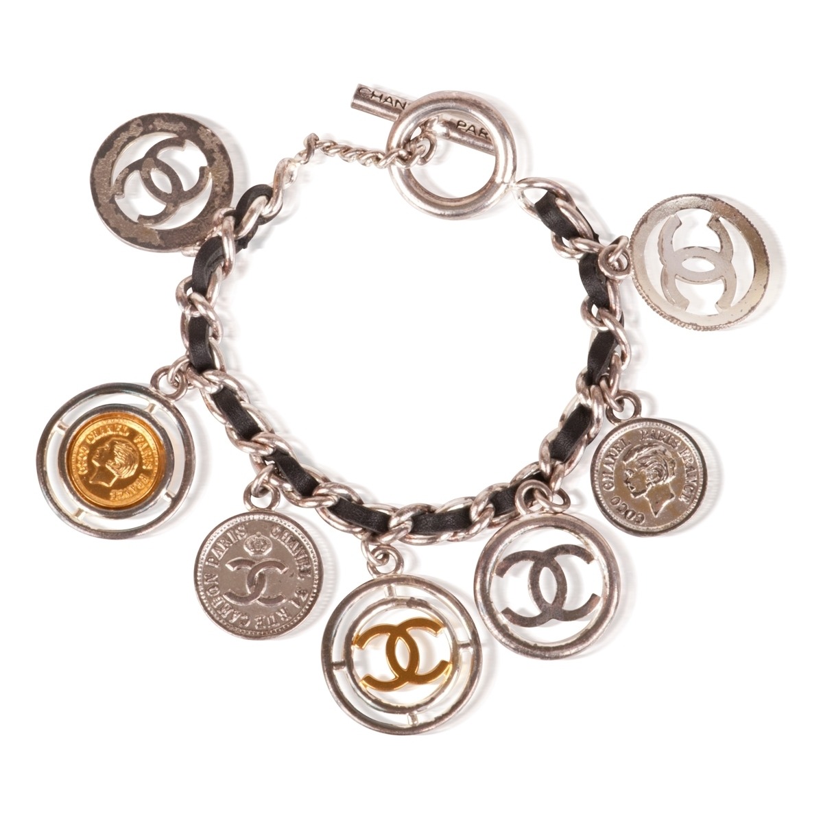 Bracelet Chanel Gold in Metal  26577726