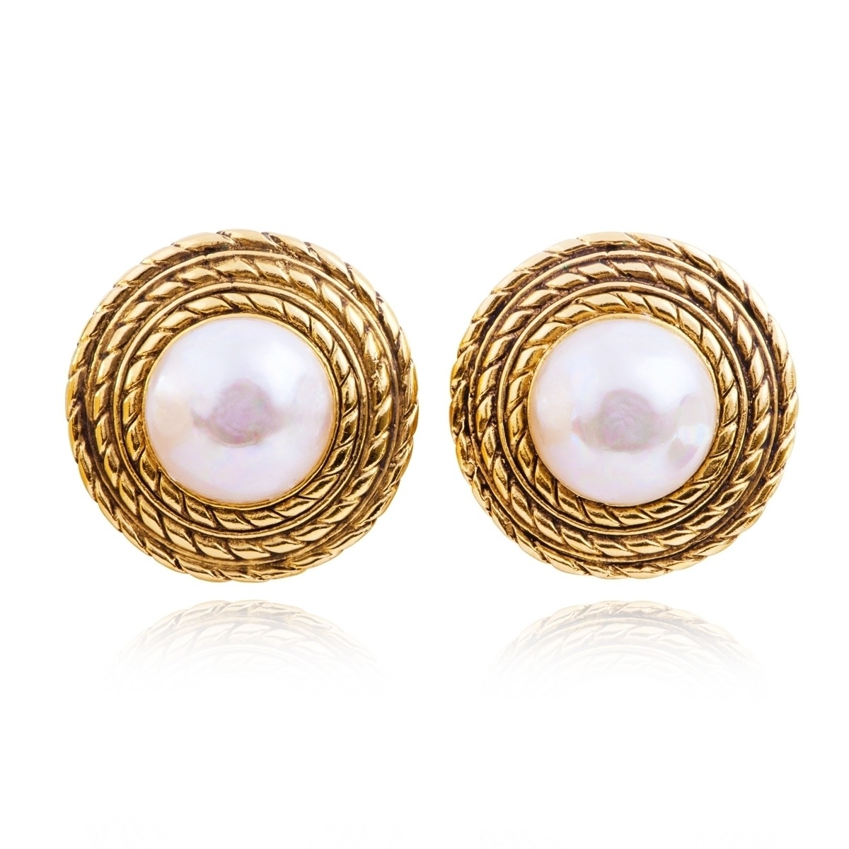 Chanel Pearl Earrings - Formalist