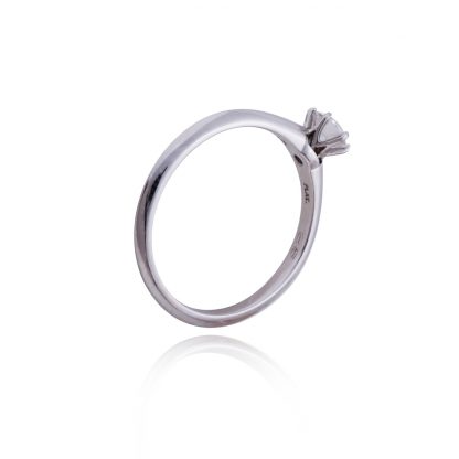 Tiffany Platinum Diamond Vintage Ring
