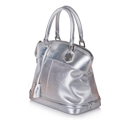 Louis Vuitton Silver Lockit PM Bag