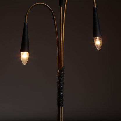 Brass Floor Lamp by Oscar Torlasco, 1960s - Image 3