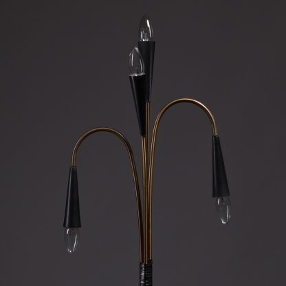 Brass Floor Lamp by Oscar Torlasco, 1960s - Image 6