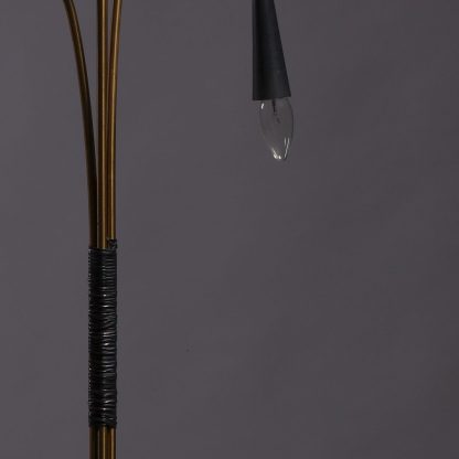 Brass Floor Lamp by Oscar Torlasco, 1960s - Image 5