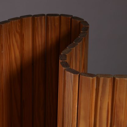 Pinewood Room Divider by Alvar Aalto, 1940s - Image 4