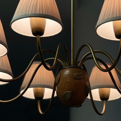 Hans Bergström Pair of Chandeliers, 1940s - Image 6