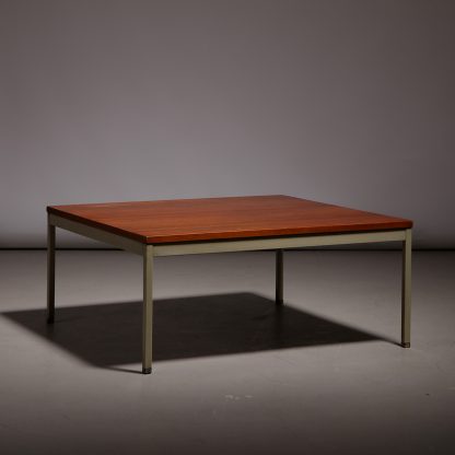Erik Herløw Teak and Metal Coffee Table, 1960s