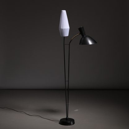 Floor Lamp by Hans Bergström for Ateljé Lyktan, 1950s