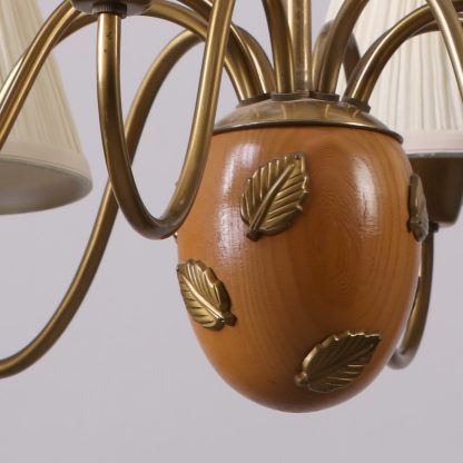 Hans Bergström Pair of Chandeliers, 1940s - Image 3