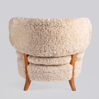 Otto Schulz Pair of 'Schulz' Easy Chairs, 1940s - Image 7
