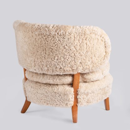 Otto Schulz Pair of 'Schulz' Easy Chairs, 1940s - Image 6
