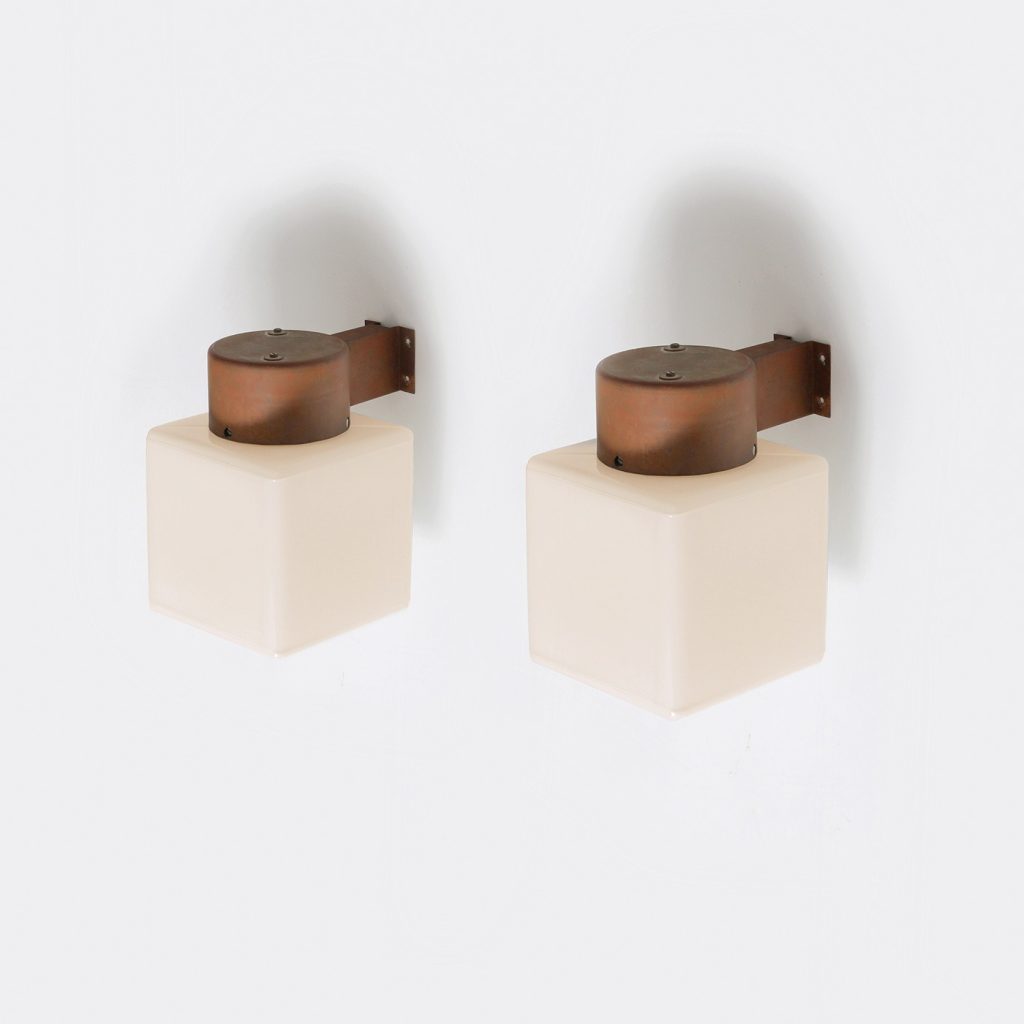 Lisa Johansson-Pape Pair of Wall Lamps, 1940s