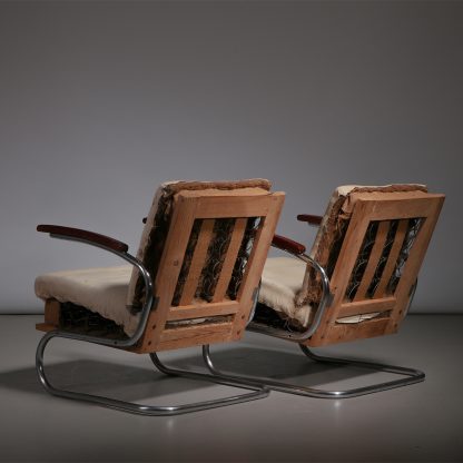 Thonet S411 Bauhaus Cantilever Armchairs, 1930s - Image 2