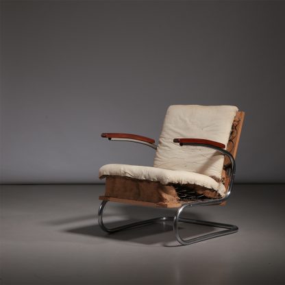 Thonet S411 Bauhaus Cantilever Armchairs, 1930s - Image 3