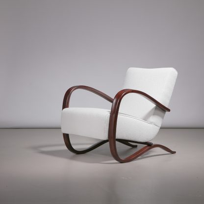 Jindřich Halabala 'H-269' Lounge Chairs, 1930s - Image 2
