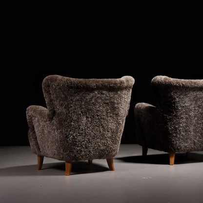 Ilmari Lappalainen Pair of "Laila" Armchairs, 1950s - Image 6