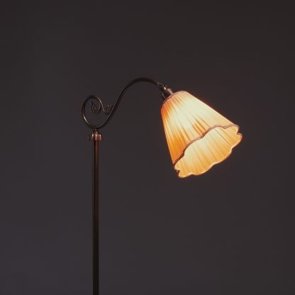 Böhlmarks Brass Floor Lamp, 1930s - Image 6