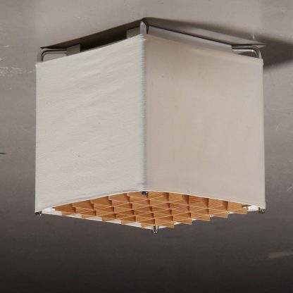 Pair of Swedish Flush Mount Ceiling Lamps, 1970s - Image 2