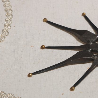 Swedish Fabric Ceiling Lamp, 1940s - Image 4