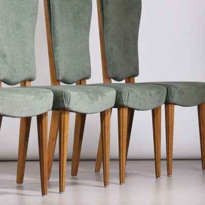 Ludvig Sturm Set of Ten Dining Chairs, ca. 1948 - Image 8