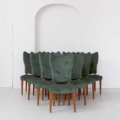 Ludvig Sturm Set of Ten Dining Chairs, ca. 1948