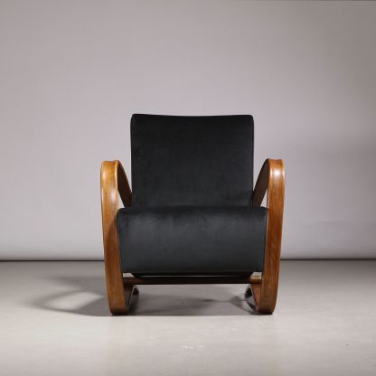 Jindřich Halabala 'H-269' Lounge Chairs, 1930s - Image 3