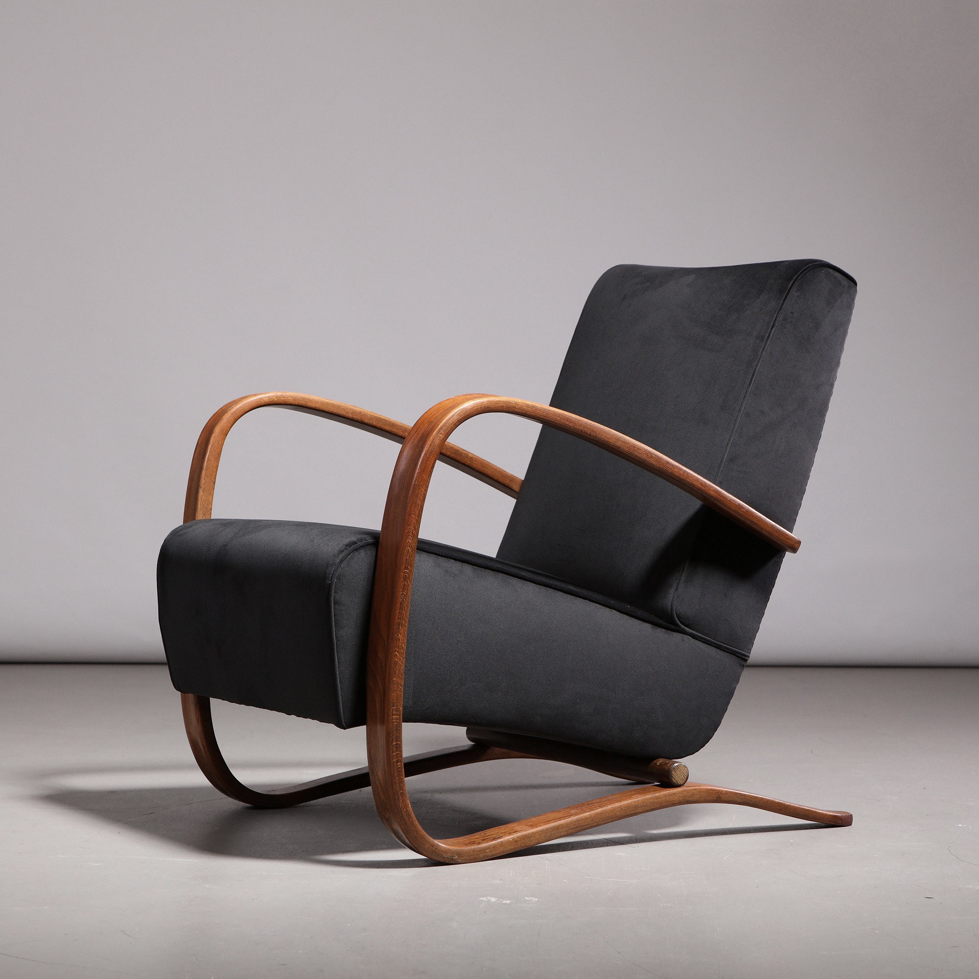 Jindřich Halabala 'H-269' Lounge Chair, 1930s