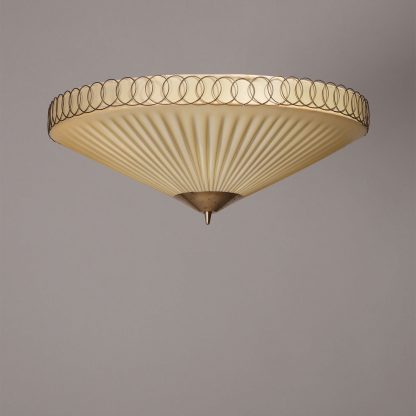 Paavo Tynell Flush Mount Ceiling Lamp, 1950s