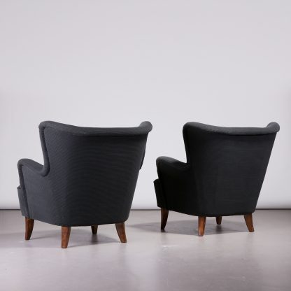 Ilmari Lappalainen Pair of 'Laila' Armchairs, 1940s - Image 3