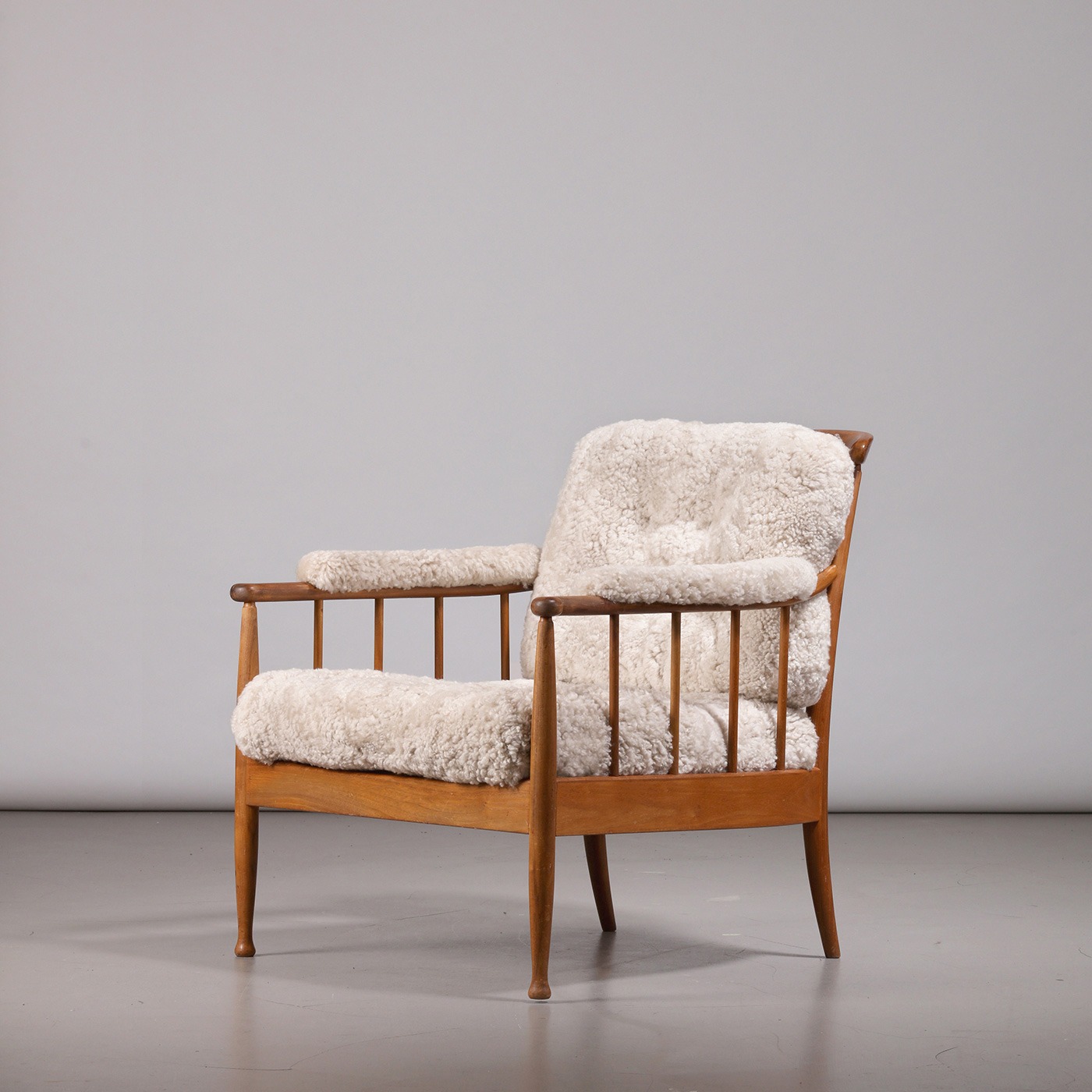 Kerstin Hörlin-Homquist Pair of ‘Skrindan’ Armchairs, 1960s