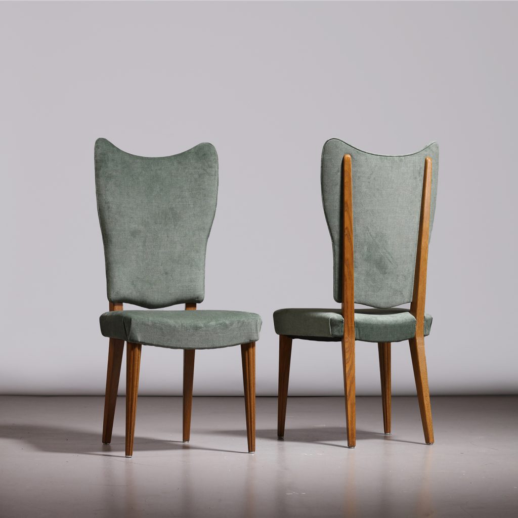 Ludvig Sturm Set of Ten Dining Chairs, ca. 1948