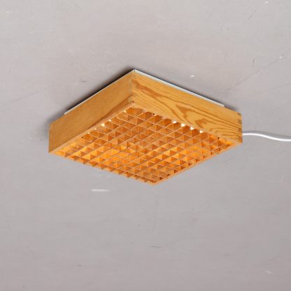 Pair of Swedish Flush Mount Ceiling Lamps, 1970s - Image 5