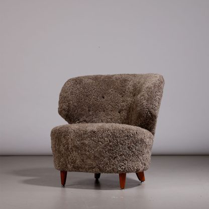 Carl-Johan Boman Pair of Easy Chairs, 1940s - Image 2