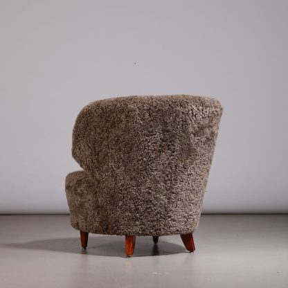 Carl-Johan Boman Pair of Easy Chairs, 1940s - Image 4