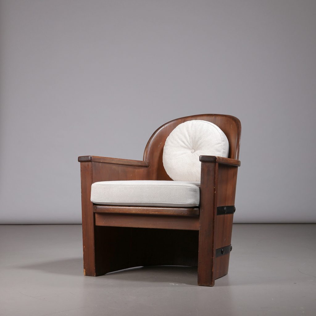 Åby Möbelfabrik 'Lövåsen' Armchair, 1940s