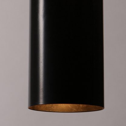 Pair of Swedish Cylinder Pendant Ceiling Lamps, 1960s - Image 2