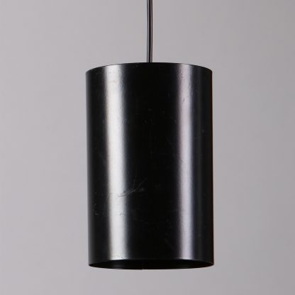 Pair of Swedish Cylinder Pendant Ceiling Lamps, 1960s - Image 4