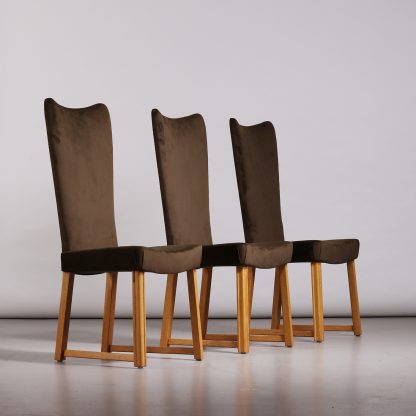 Axel Einar Hjorth Six High Back Chairs, 1930s - Image 2
