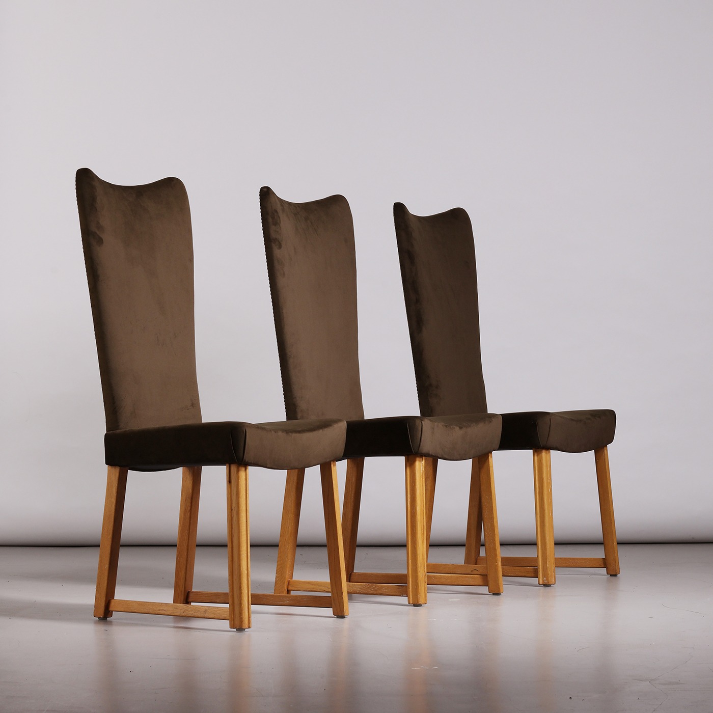 Axel Einar Hjorth Six High Back Chairs, 1930s - Image 2